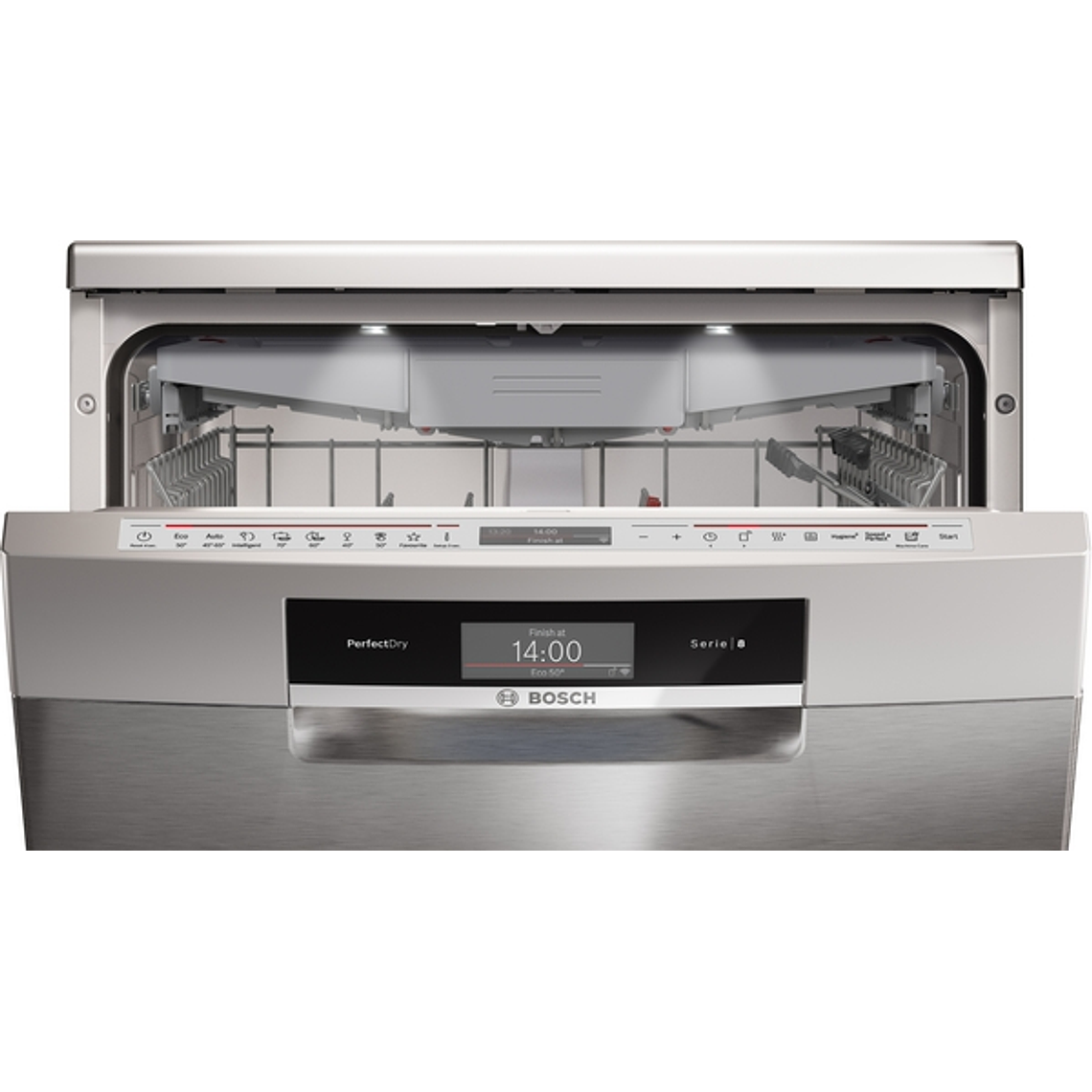 Lavavajillas Bosch Serie 8 SMS8TCI04E con Secado Zeolith® - Acero Inox 12