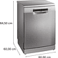 Lavavajillas Bosch Serie 6 SMS6ZCI10E | Secado Zeolith® | Acero Inoxidable - Miniatura 3
