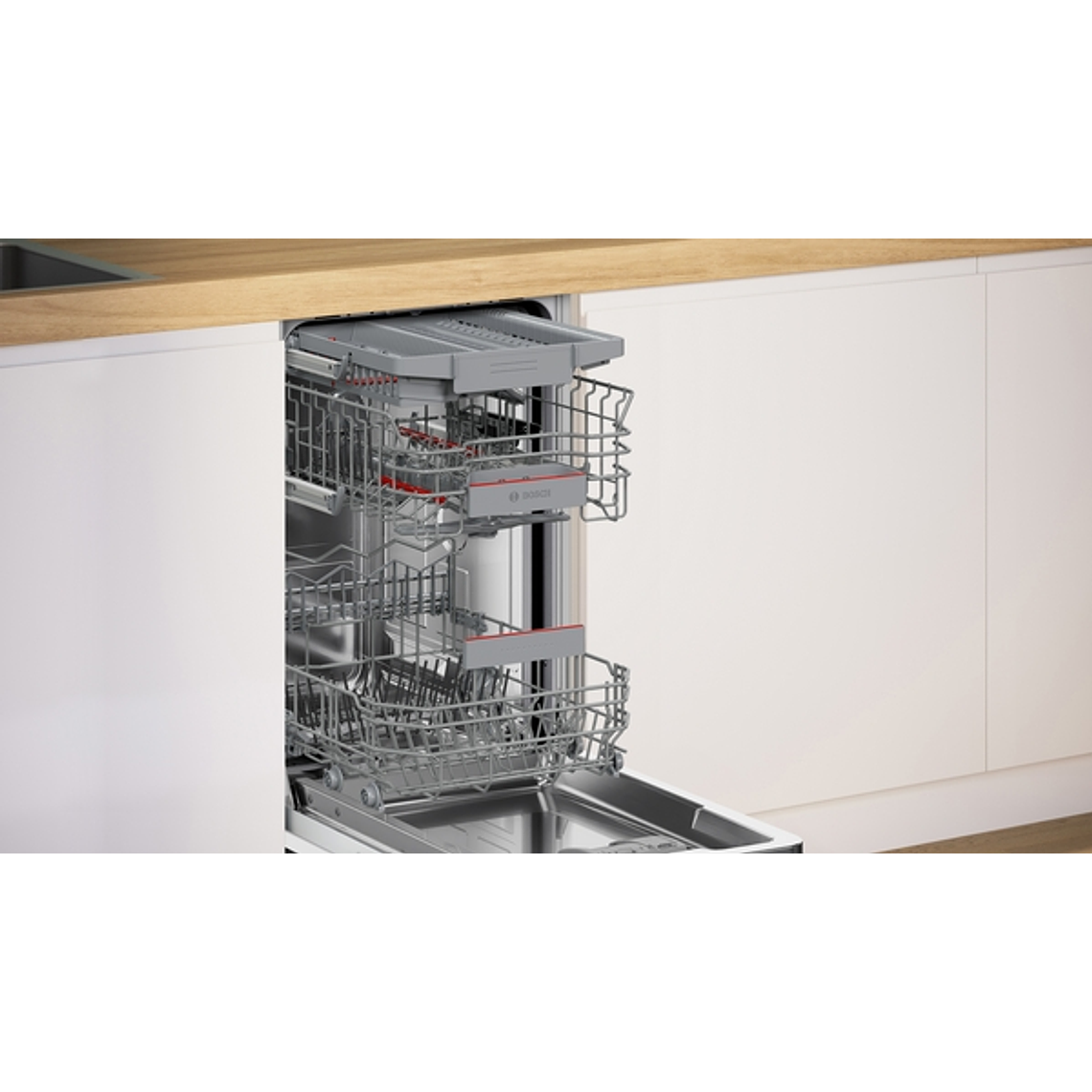 Lavavajillas Bosch Serie 4 SPV4EMX17E | Integrable 45 cm | EfficientDry 6