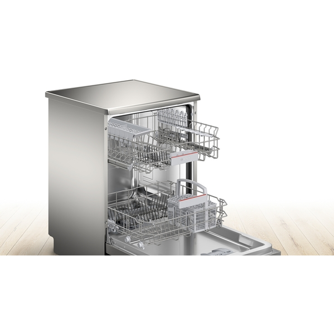 Lavavajillas Bosch Serie 4 SMS4EKI06E | Libre Instalación | Inox Antihuellas | EfficientDry 5