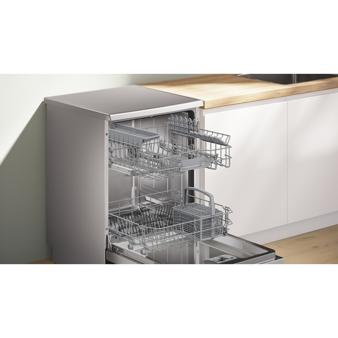 Lavavajillas Bosch Serie 2 SMS2HTI06E | Libre Instalación | Inox | Home Connect 7