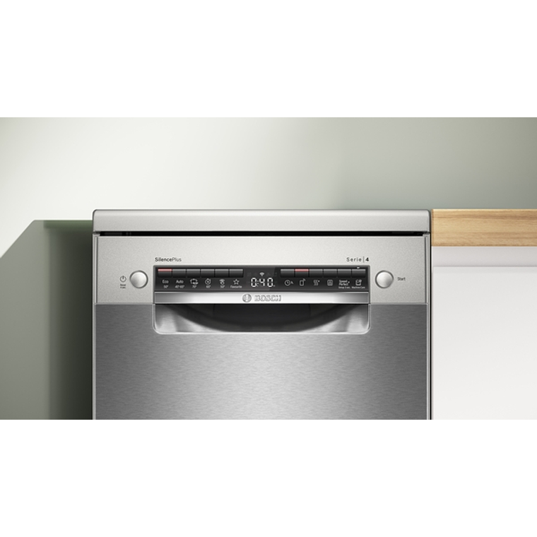 Lavavajillas Bosch Serie 4 SPS4HMI49E | 45 cm (Slim) | Libre Instalación | Inox 2