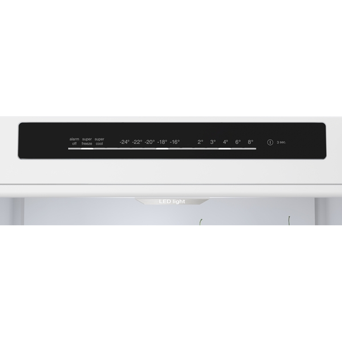 Serie 4 Frigorífico combinado de libre instalación 203 x 60 cm Acero Negro 2