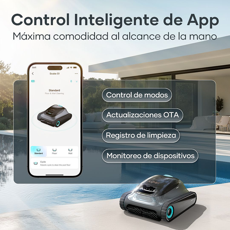 Robot Aspiradora de Piscina Aiper Scuba S1 6