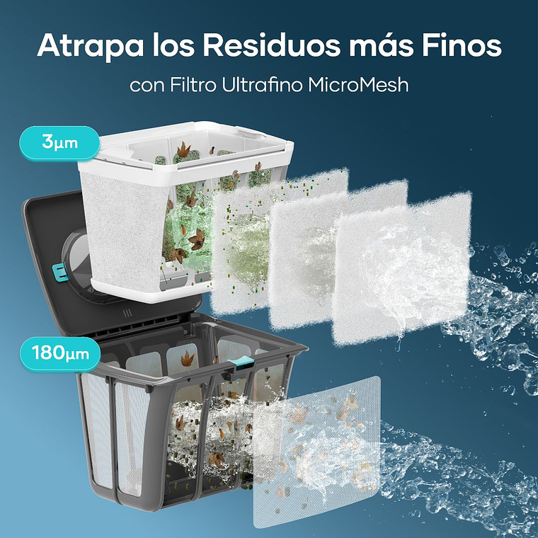 Robot Aspiradora de Piscina Aiper Scuba S1 10