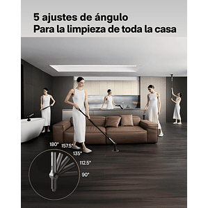 Cepillo Eléctrico HOTO 8 en 1 Extensible e Impermeable IPX7