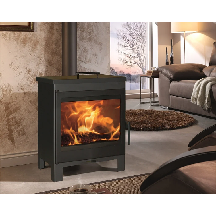 Estufa de Leña Panadero Dover 5.4 kW Ideal para 96 m² 2