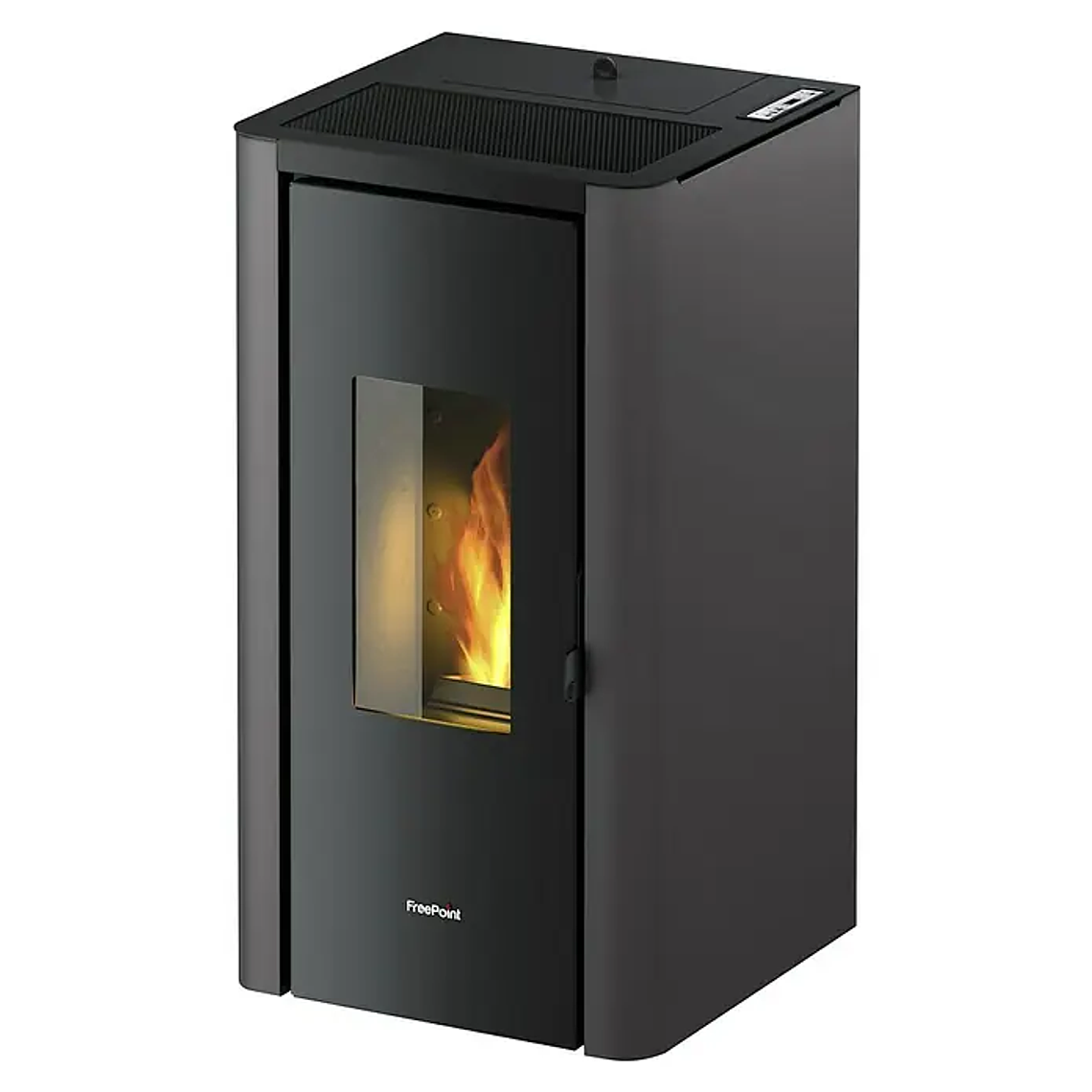 Estufa de Pellets FreePoint Indigo 7 kW Antracita 1
