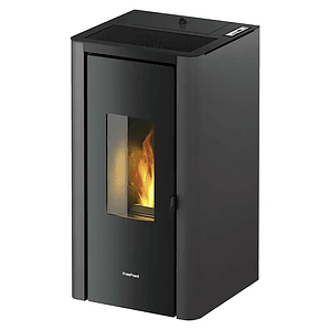 Estufa de Pellets FreePoint Indigo 7 kW Antracita