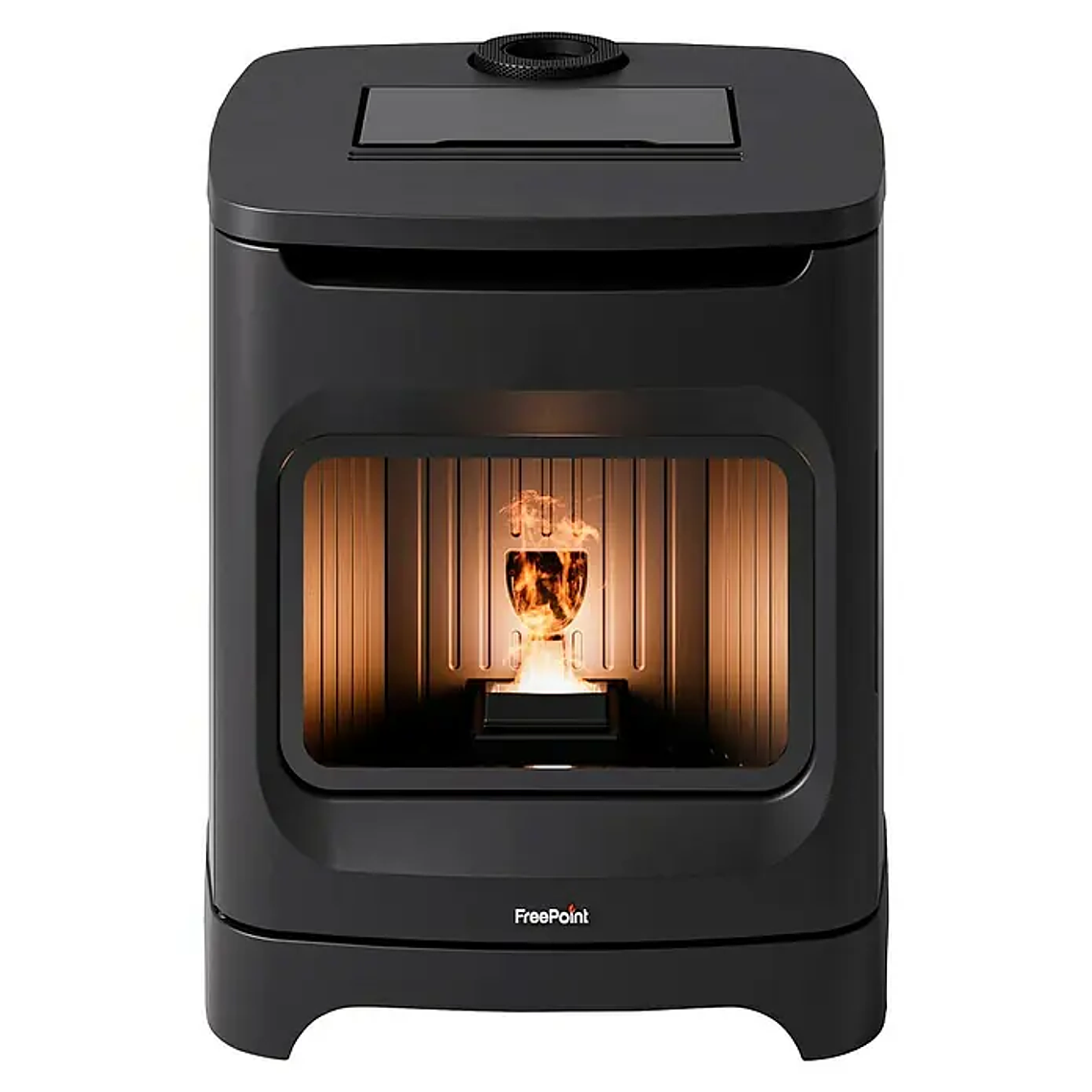 Estufa de Pellets FreePoint Flos 6 kW Wifi Negro 2