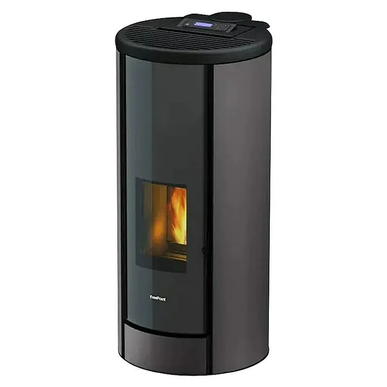 Estufa de Pellets FreePoint Breeze 8,67 kW Wifi Gris Antracita 1