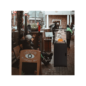 Estufa de Gas Exterior PG-QH13 13kW | Cobertura 16m²