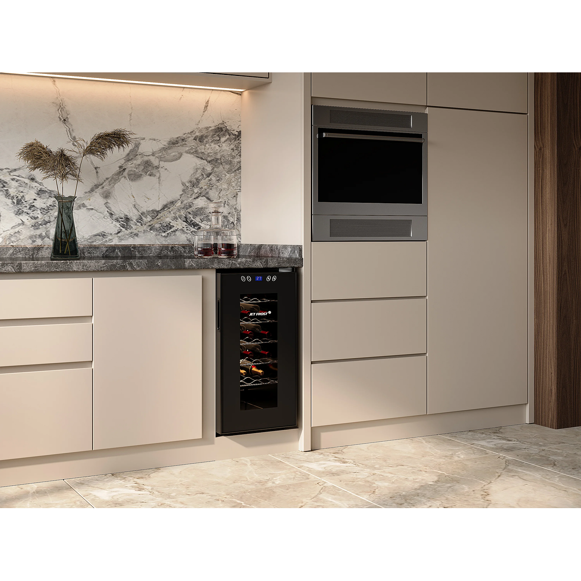 Vinoteca de servicio - 18 botellas - Termoeléctrica 2