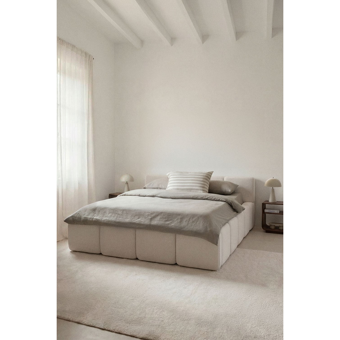 Cama con canapé abatible tapizada Jolcem 1