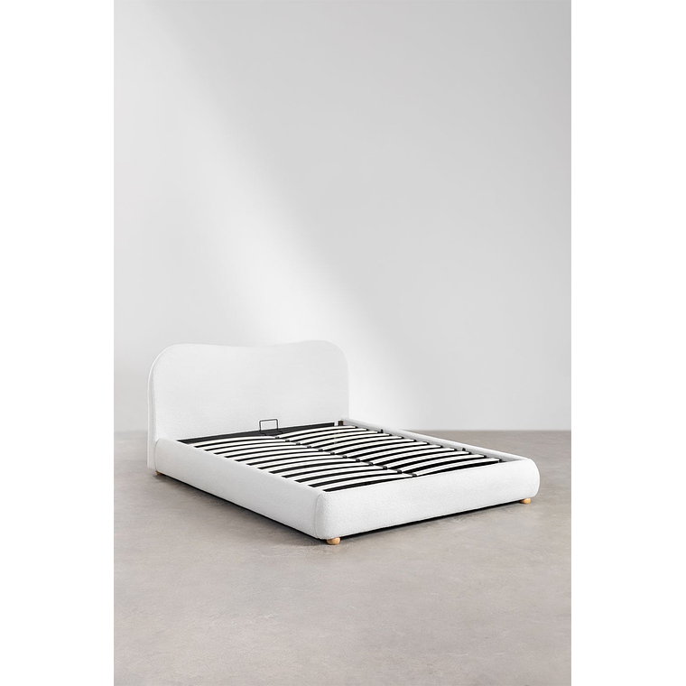 Cama con canapé abatible tapizada Winselet 1