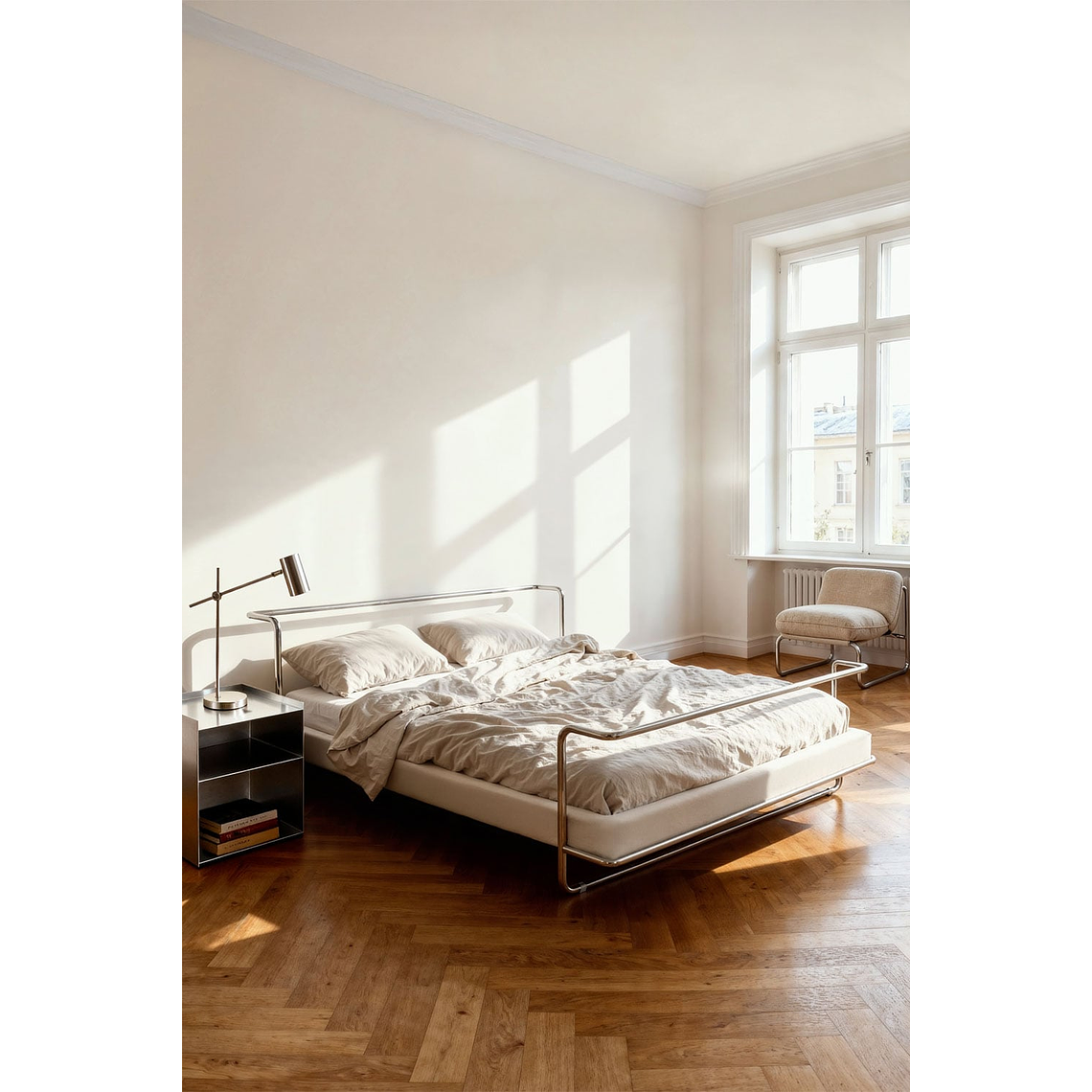 Cama en acero inoxidable Igone 1