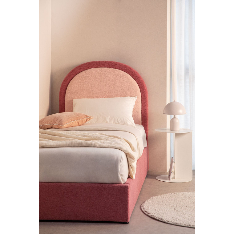 Cama con canapé abatible en borreguito Kalwa 1