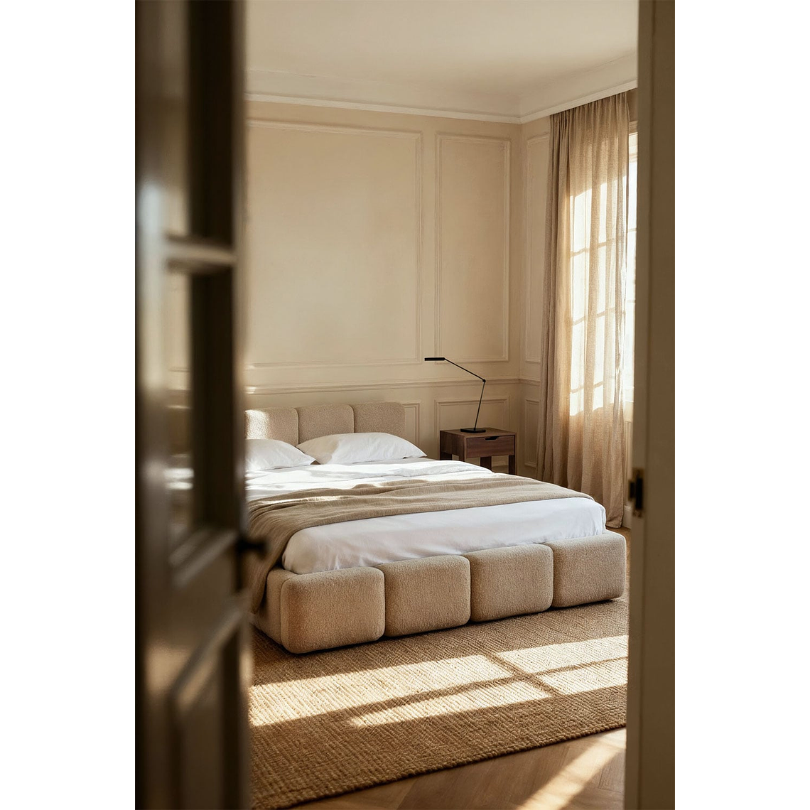 Cama con canapé abatible tapizada Jolcem 1