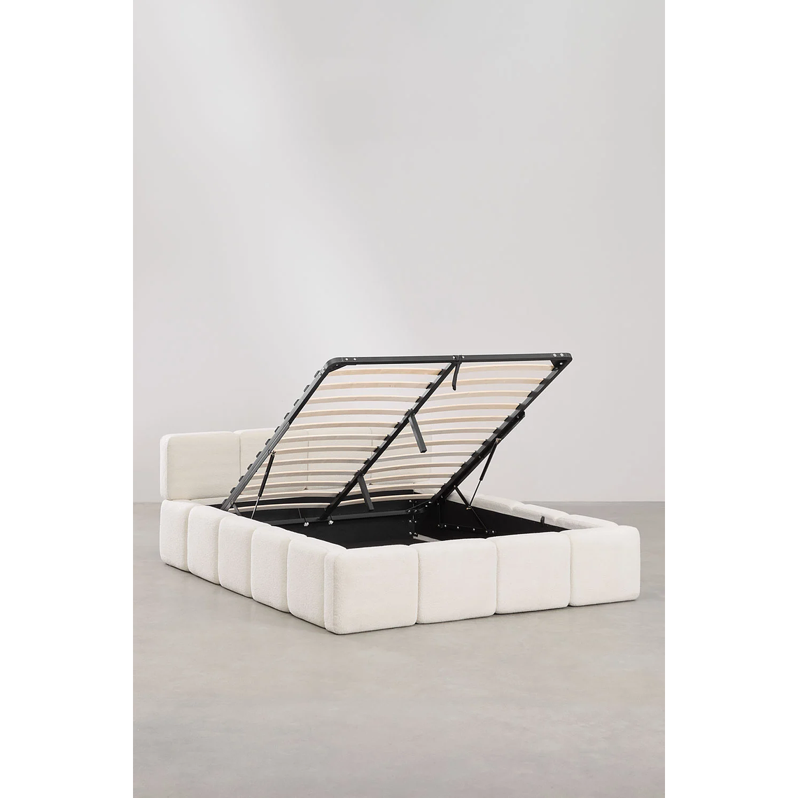 Cama Jolcem: Almacenamiento Inteligente con Diseño Contemporáneo 4