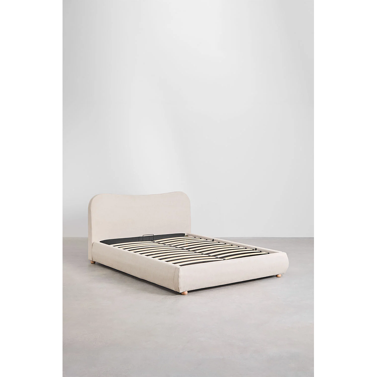 Cama Winselet: Elegancia Atemporal y Almacenamiento Invisible 3