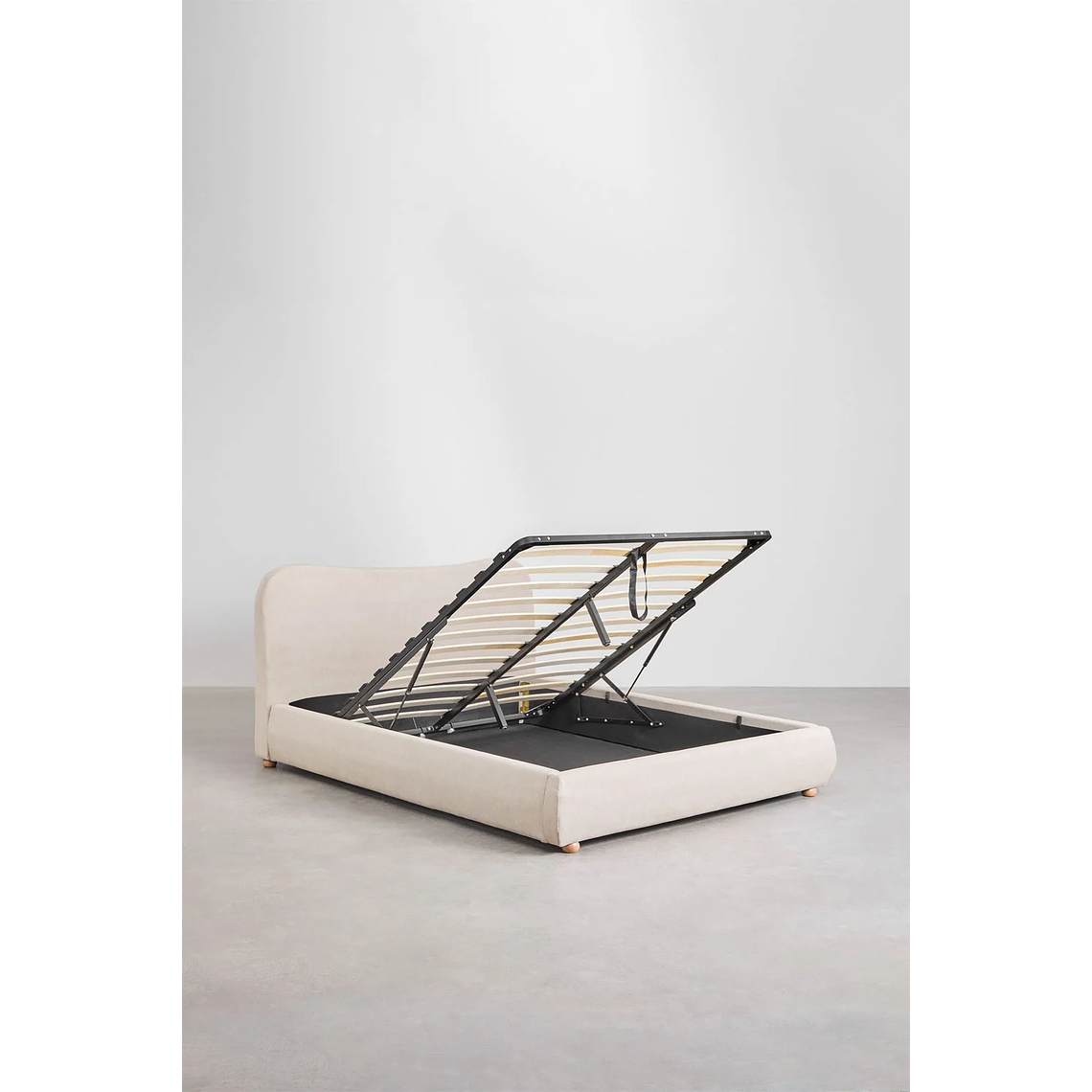 Cama Winselet: Elegancia Atemporal y Almacenamiento Invisible 4