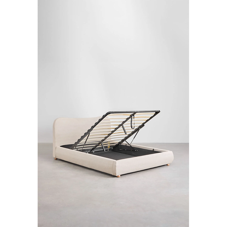 Cama Winselet: Elegancia Atemporal y Almacenamiento Invisible 4