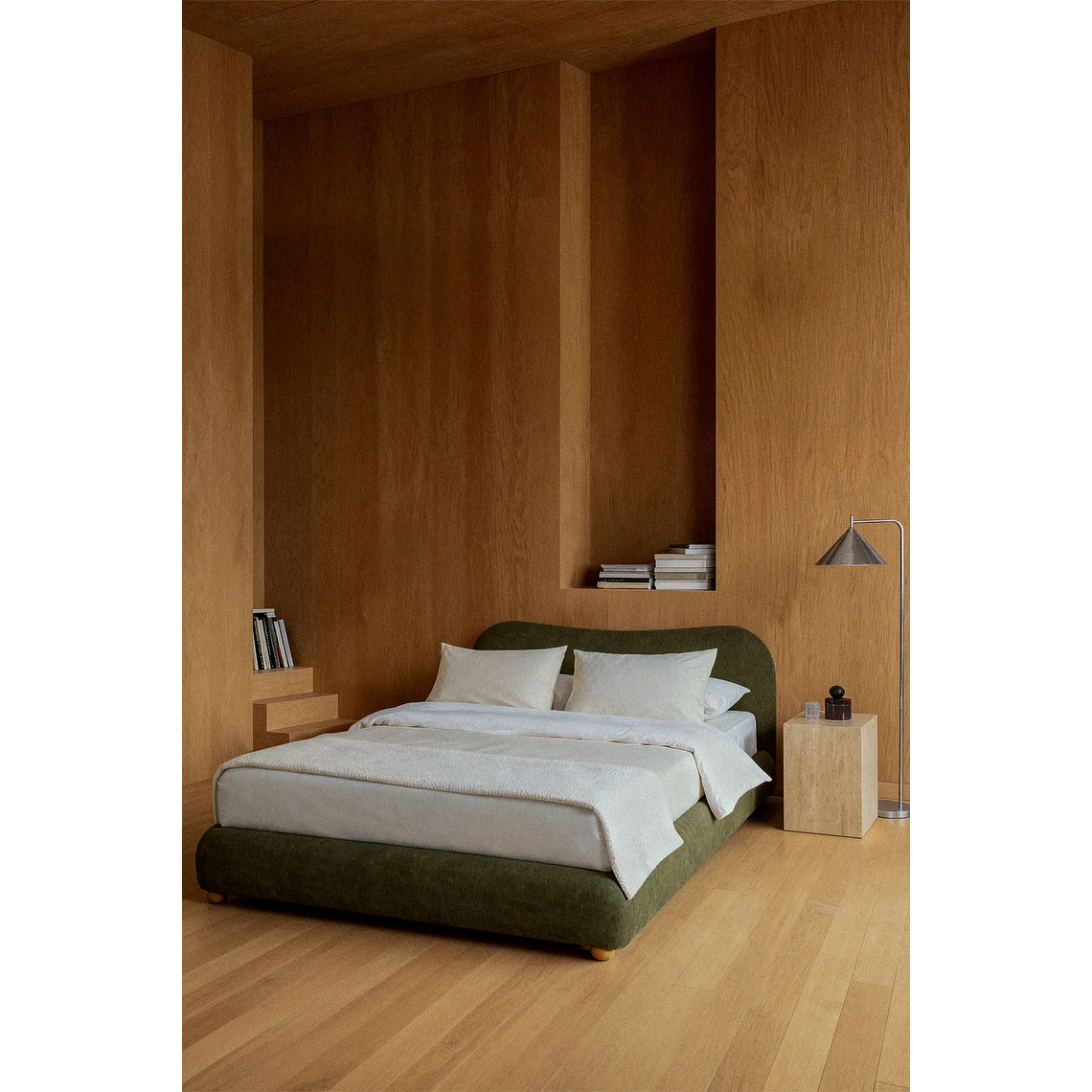 Cama Winselet: Elegancia Atemporal y Almacenamiento Invisible 10