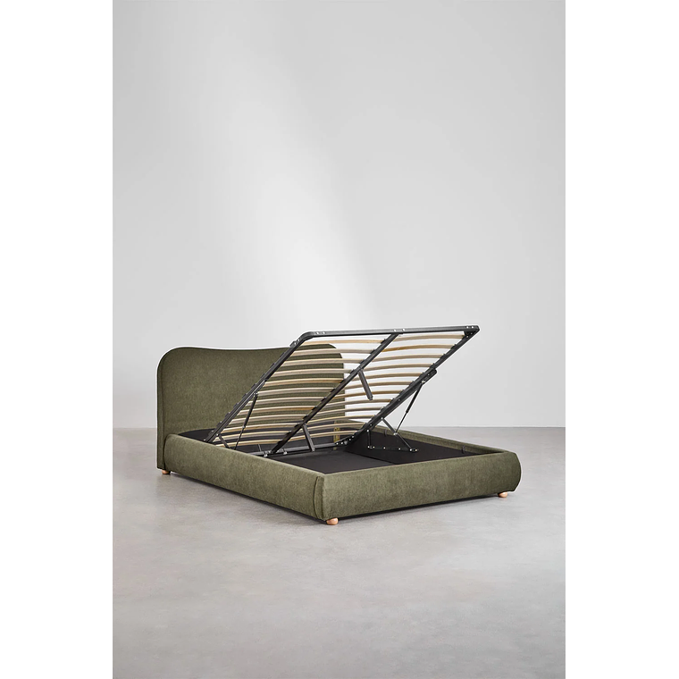 Cama Winselet: Elegancia Atemporal y Almacenamiento Invisible 13