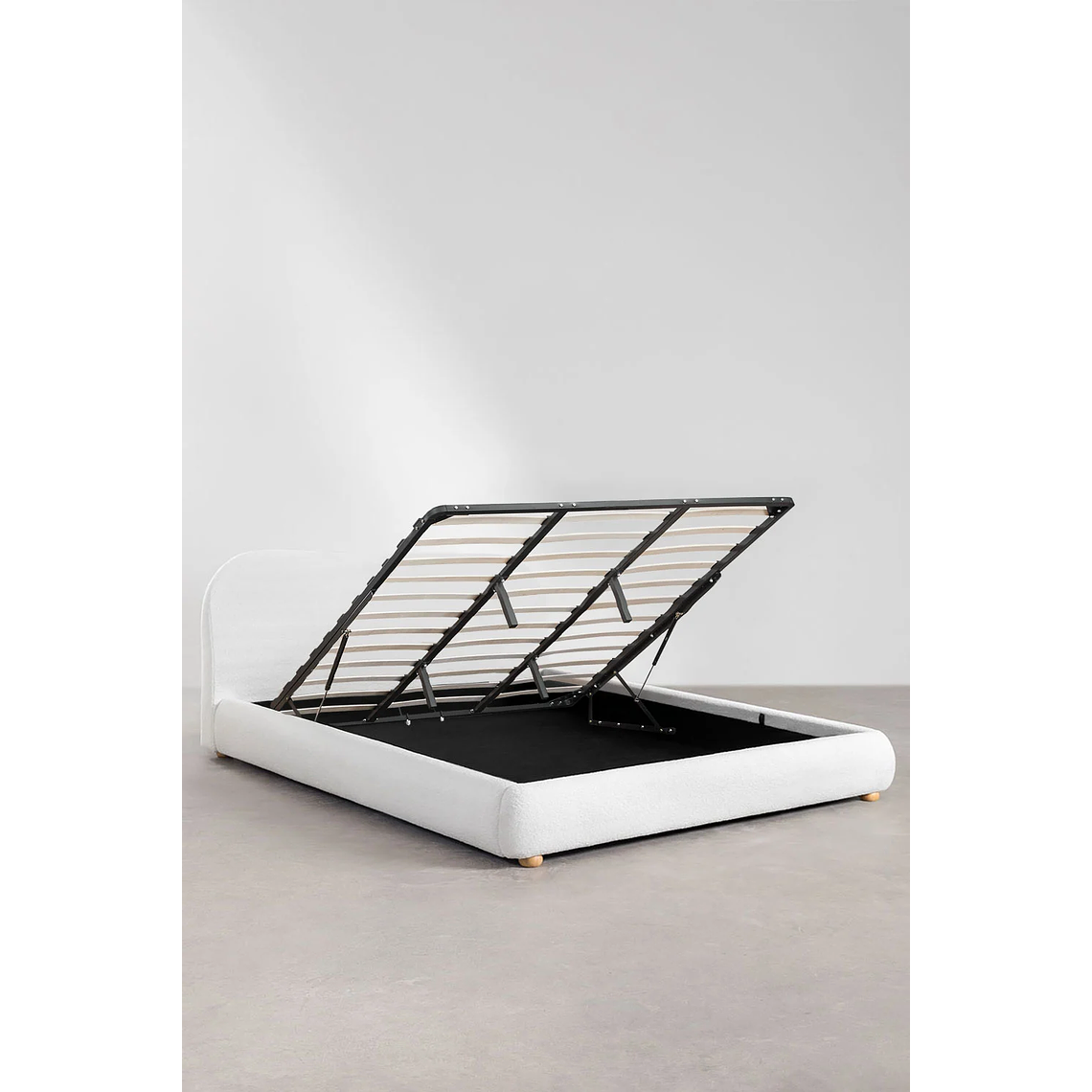 Cama Winselet: Elegancia Atemporal y Almacenamiento Invisible 22