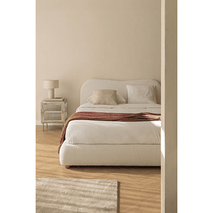 Cama con canapé abatible tapizada Winselet