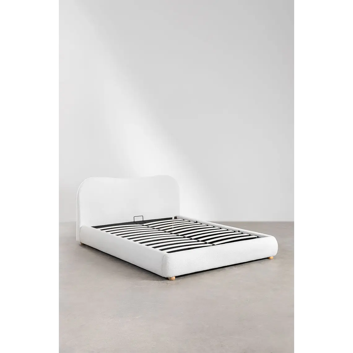 Cama con canapé abatible tapizada Winselet 1