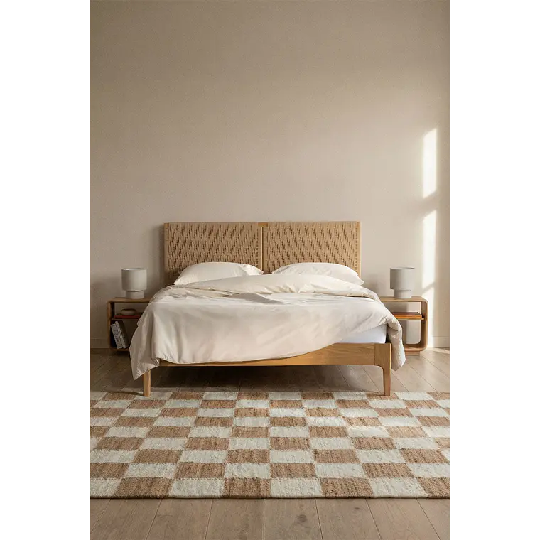 Cama para colchón 160x200cm en madera Vaneysa 1