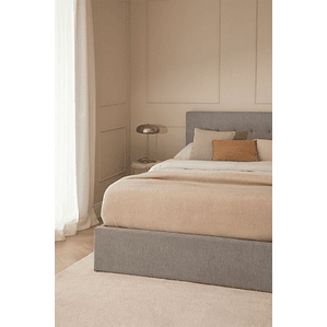 Cama con canapé abatible tapizada Abiel