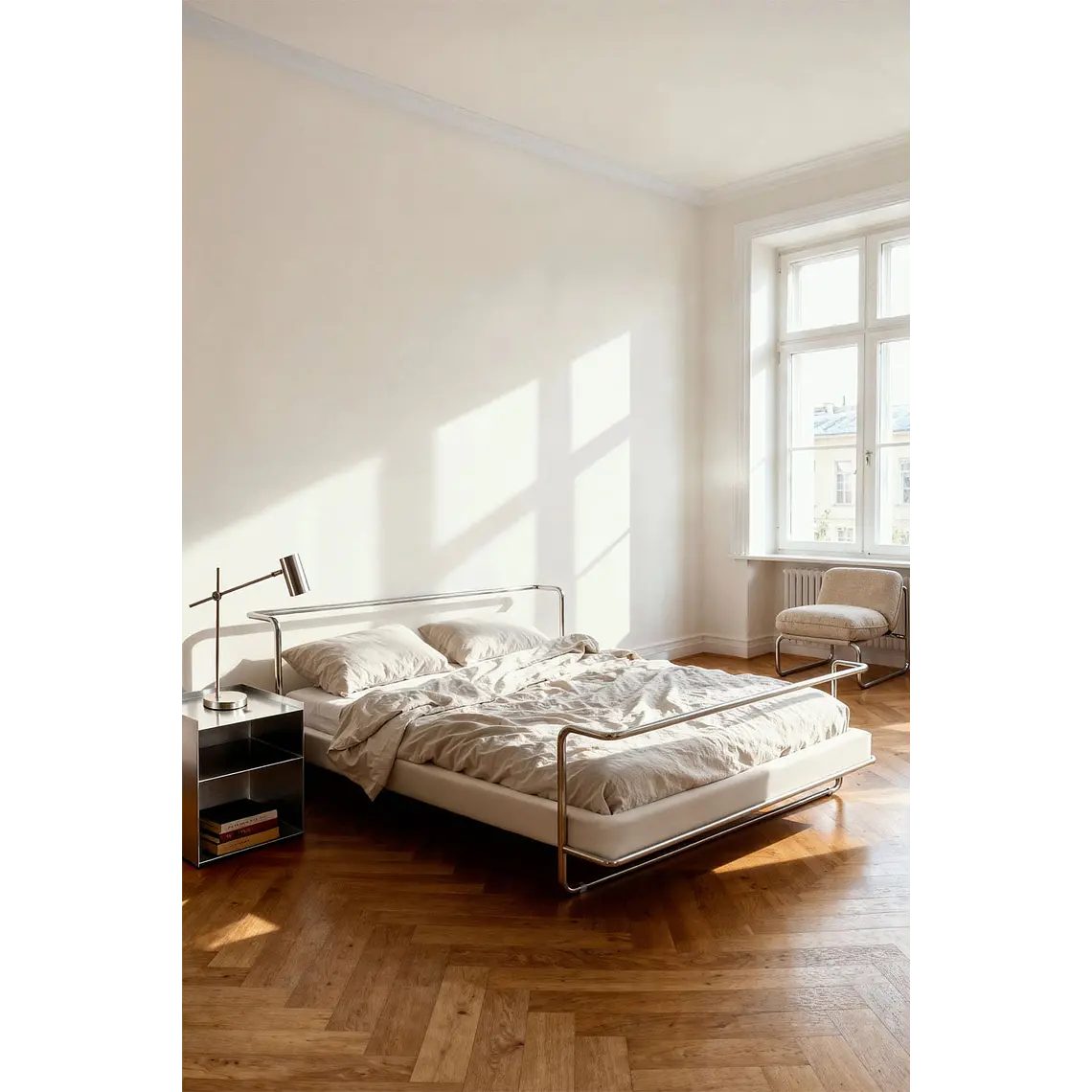 Cama en acero inoxidable Igone 1