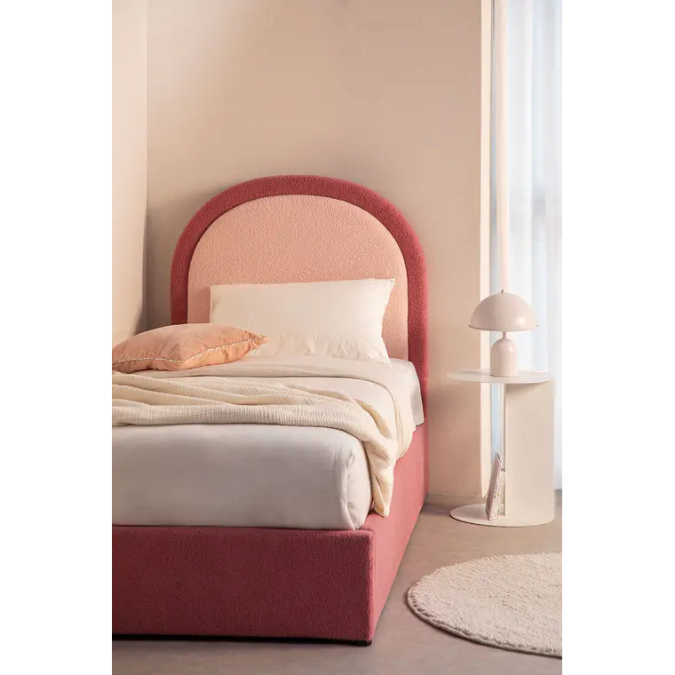 Cama con canapé abatible en borreguito Kalwa 1