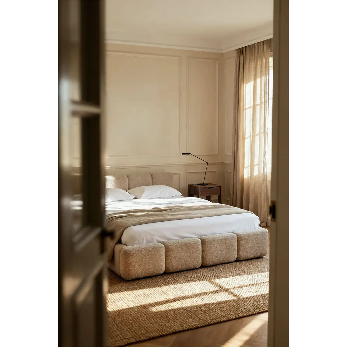 Cama con canapé abatible tapizada Jolcem 1