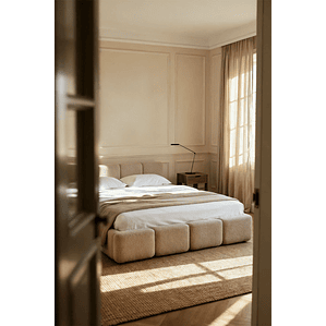 Cama con canapé abatible tapizada Jolcem