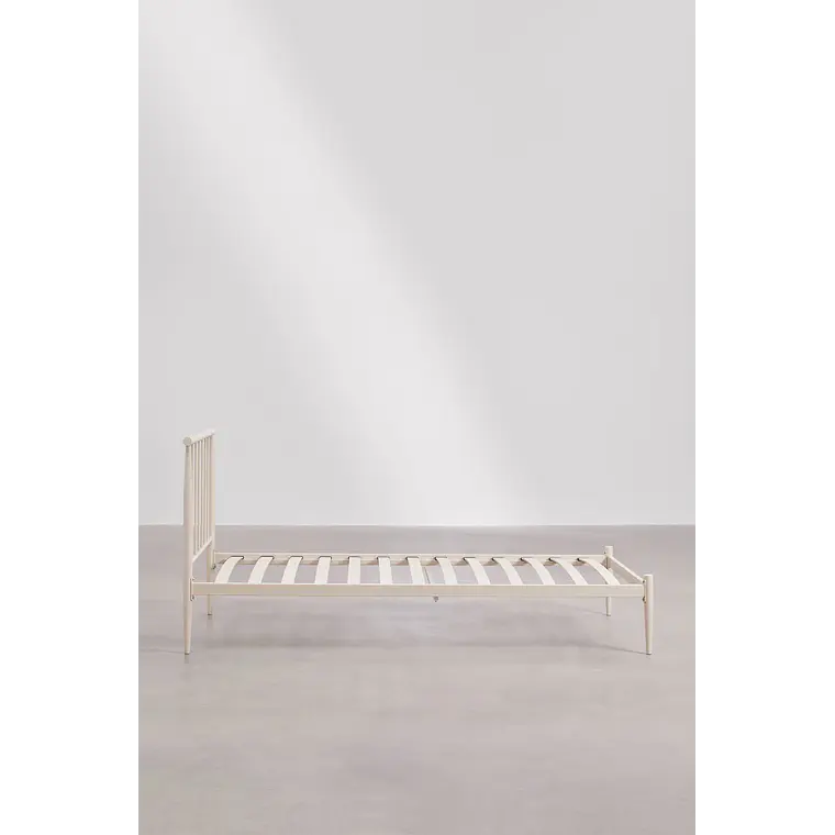 Cama Amaia: Elegancia Industrial en Hierro Forjado 4