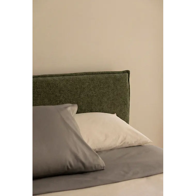 Cama Lorea Verde Salvia: Elegancia Orgánica y Almacenamiento Premium 2