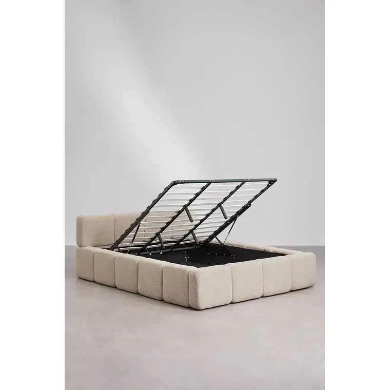 Cama Jolcem: Almacenamiento Inteligente con Diseño Contemporáneo 11