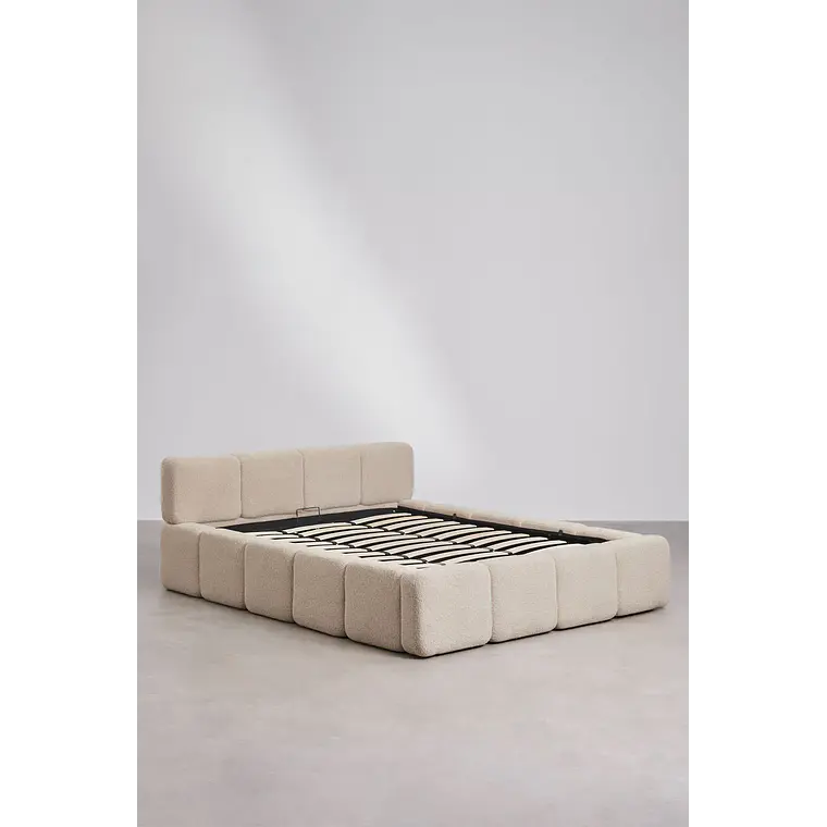 Cama Jolcem: Almacenamiento Inteligente con Diseño Contemporáneo 15