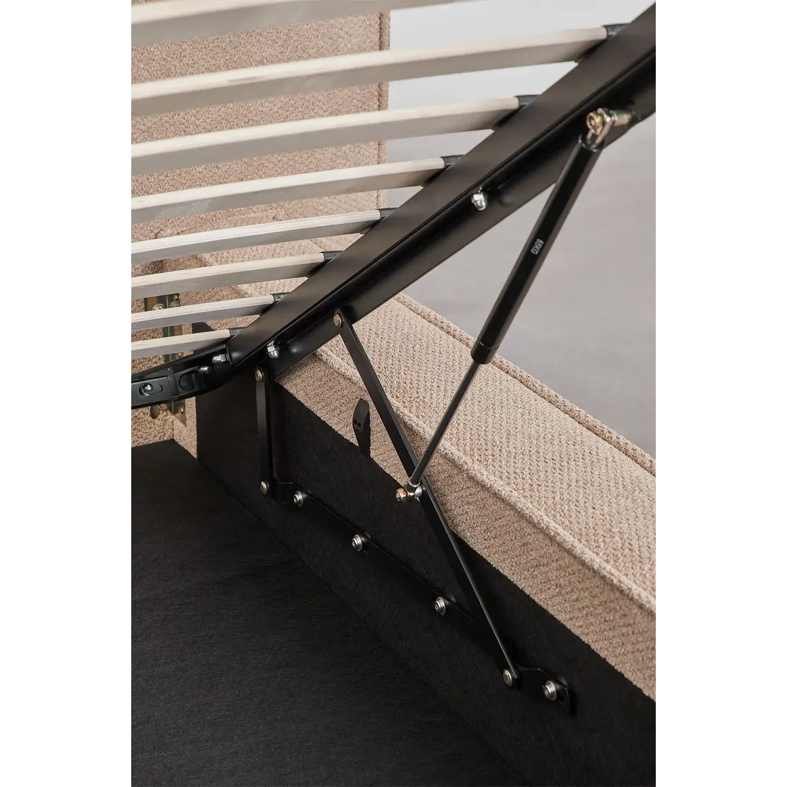 Cama Lunari: Confort Premium en Chenilla Blanco Roto 15