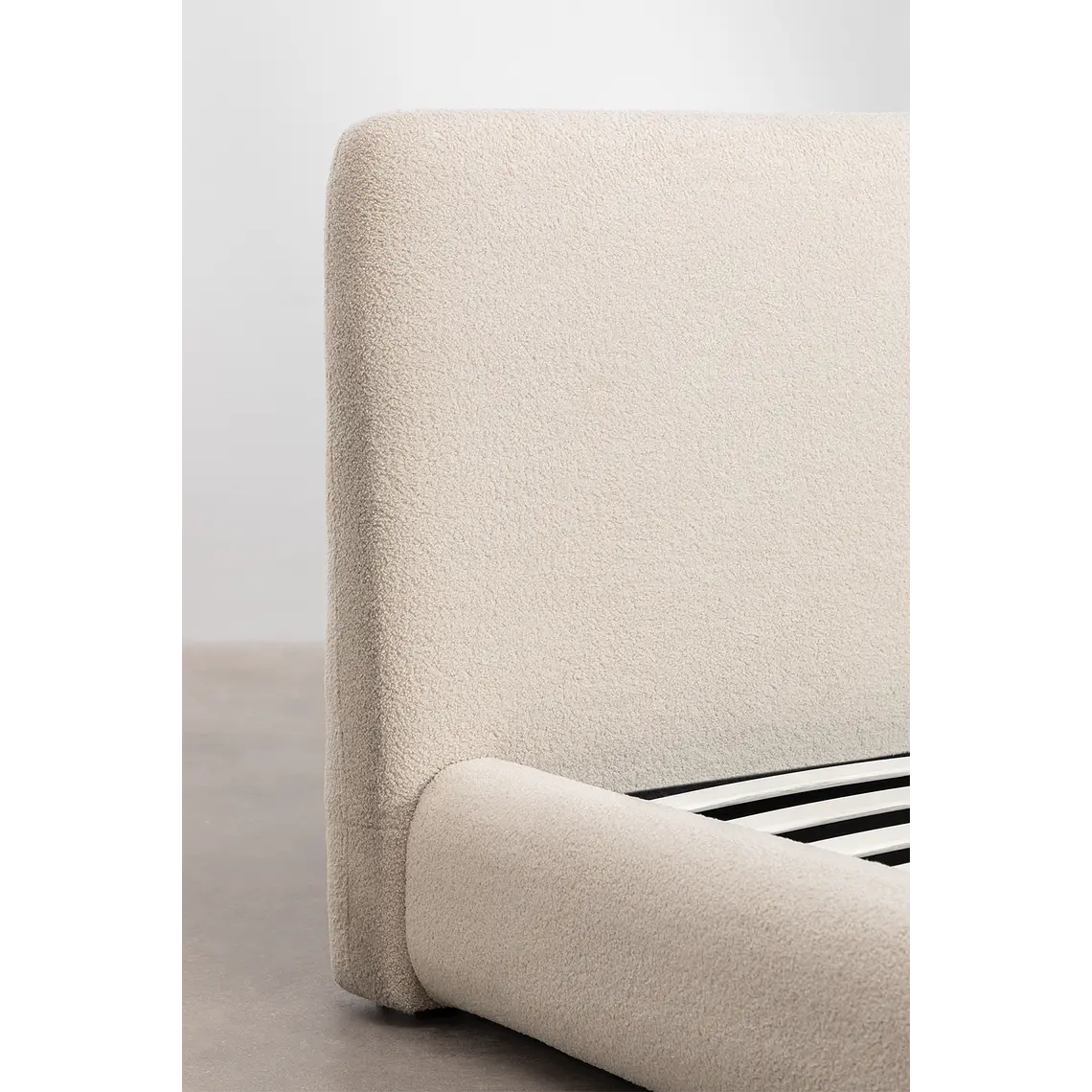 Cama Norena: Canapé Abatible en Tela Beige Crema 15