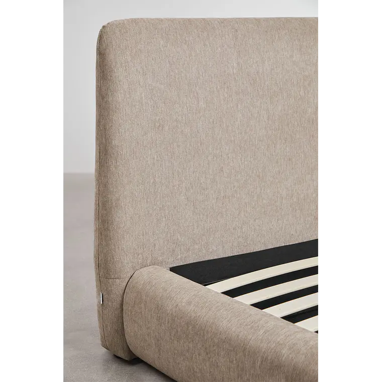 Cama Norena: Canapé Abatible en Tela Beige Crema 7