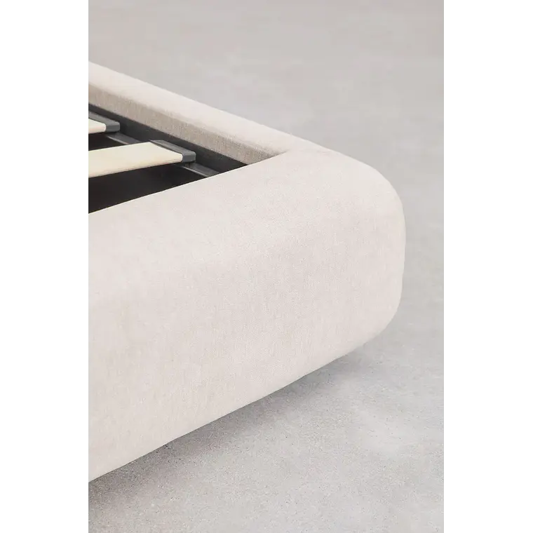Cama Norena: Canapé Abatible en Tela Beige Crema 23