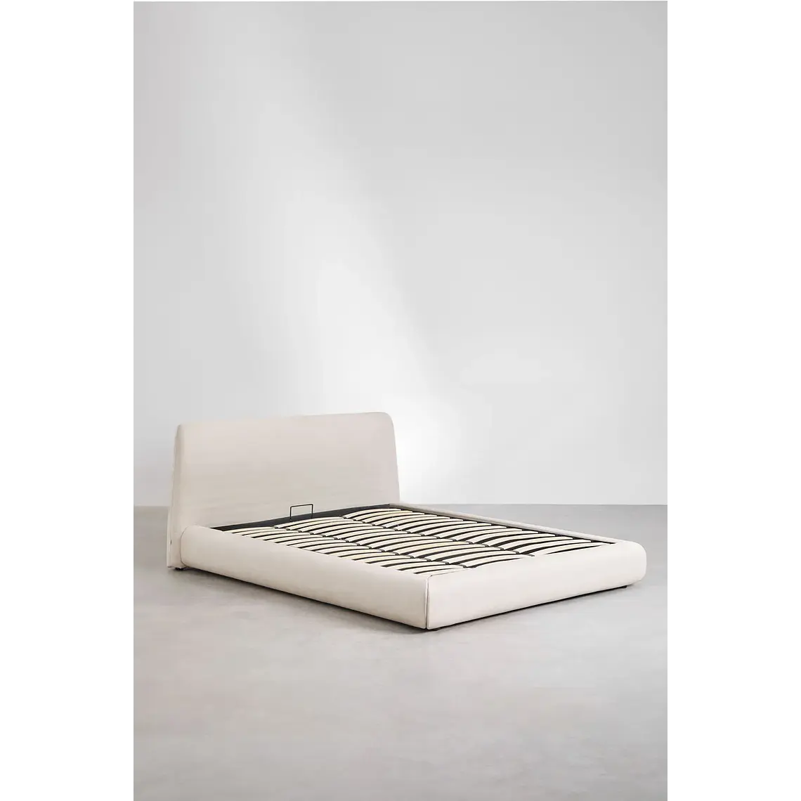 Cama Norena: Canapé Abatible en Tela Beige Crema 19