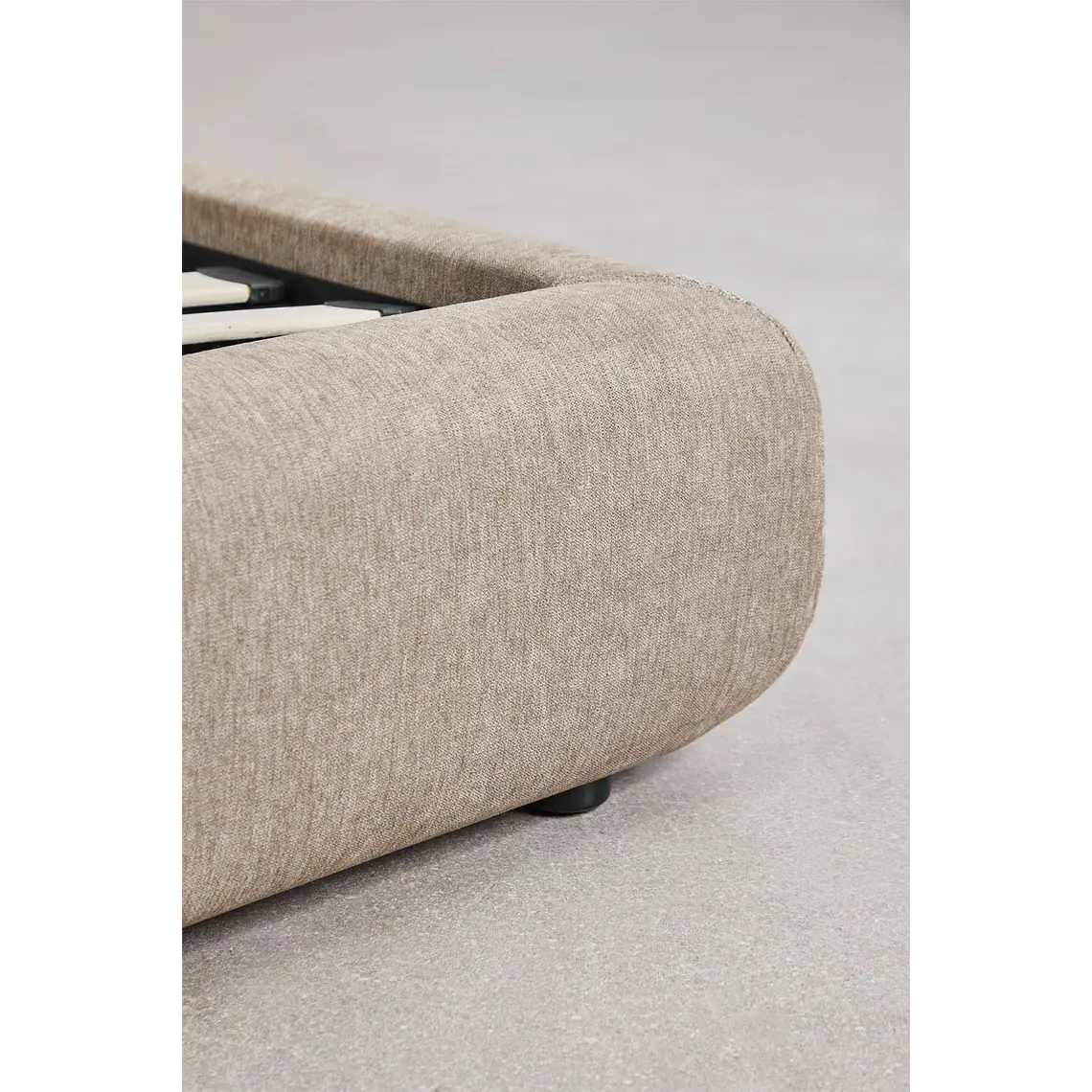 Cama Norena: Canapé Abatible en Tela Beige Crema 21