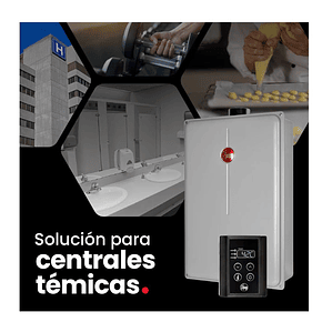 Pack Central de Agua Caliente Sanitaria Instantánea 144 kW Gas Natural