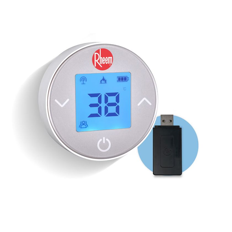 Calefont Digital 21 litros Gas licuado Tiro Forzado con Control Remoto 3