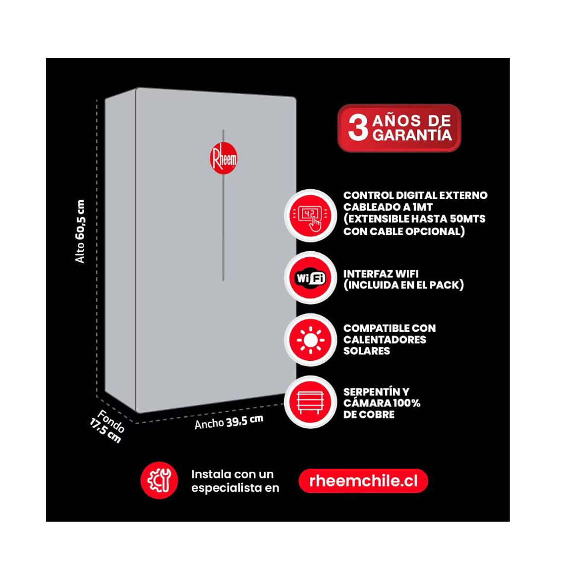 Pack Central de Agua Caliente Sanitaria Instantánea 144 kW Gas Licuado 5